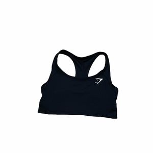 Gymshark Black Athletic Gym Sports Bra Size Medium